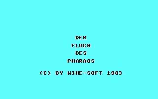 Fluch Des Pharao, Der box art