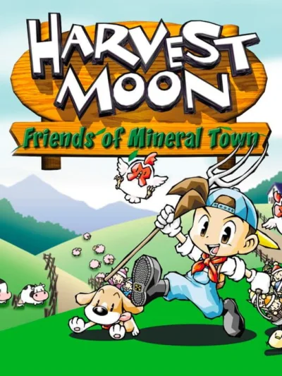 Harvest Moon: Friends of Mineral Town box art