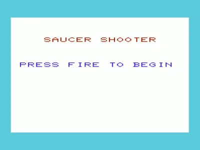 Saucer Shooter box art