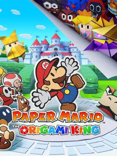 Paper Mario: The Origami King box art