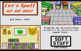 Let's Spell Out And About box art