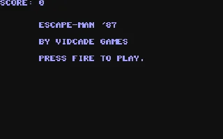 Escape-Man '87 box art