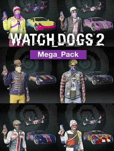 Watch Dogs 2: Mega Pack box art