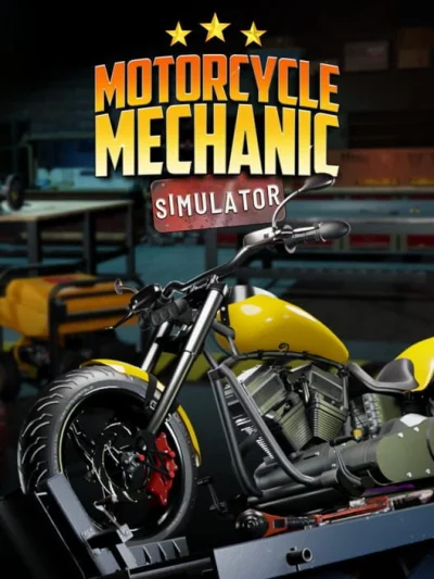 Motorcycle Mechanic Simulator 2021 box art