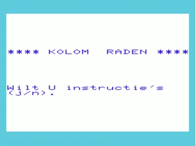 Kolom Raden box art