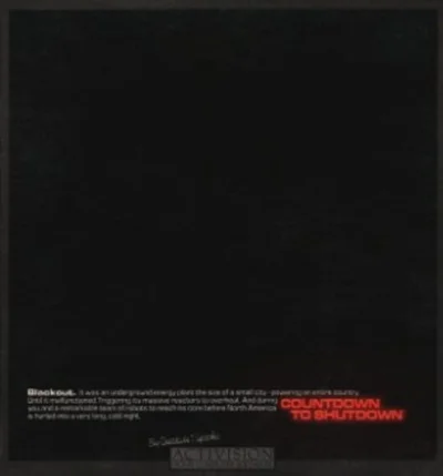 Countdown to Shutdown box art