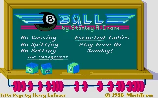 8 Ball box art