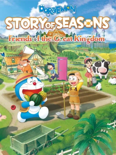 Doraemon Story of Seasons: Friends of the Great Kingdom box art