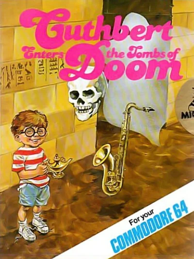 Cuthbert Enters the Tombs of Doom box art