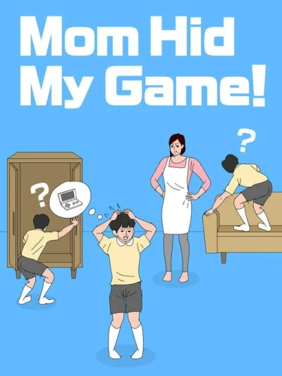 Mom Hid My Game! box art