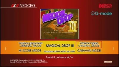 Aca Neogeo Magical Drop 3 box art