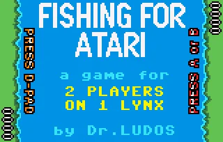 Fishing for Atari box art
