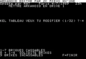 Arkanoid Editor box art
