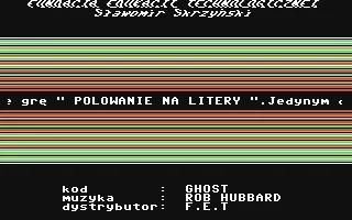 Polowanie na Litery box art