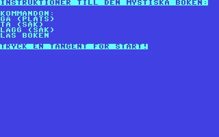Den mystiska boken box art