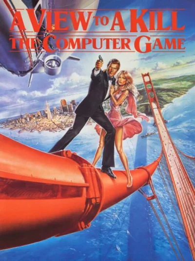 A View to a Kill: The Computer Game box art