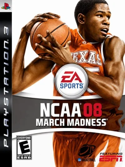 NCAA March Madness 08 box art
