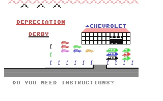 Depreciation Derby box art