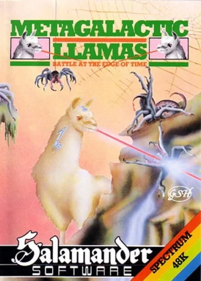 Metagalactic Llamas Battle at the Edge of Time box art