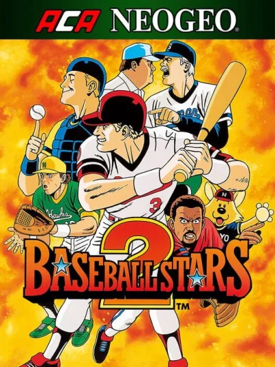 ACA Neo Geo: Baseball Stars 2 box art