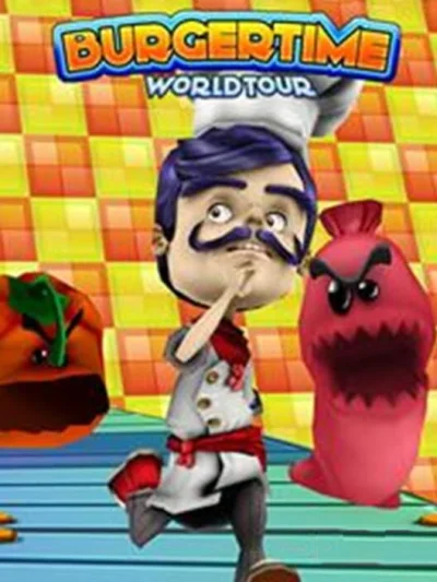 BurgerTime: World Tour box art