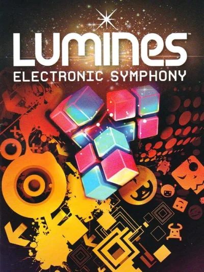 Lumines Electronic Symphony box art