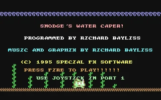 Snodge's Water Caper box art