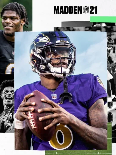 Madden NFL 21 box art