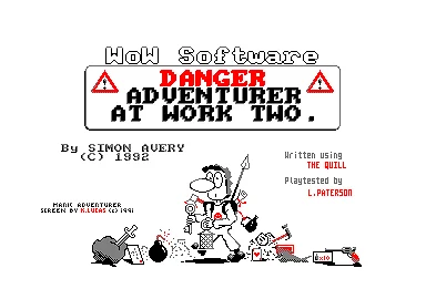 Danger! Adventurer At Work! Two box art