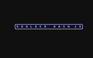 Quolder Dash 16 box art