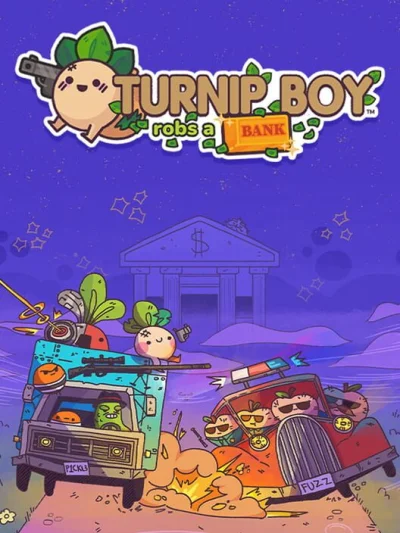 Turnip Boy Robs a Bank box art
