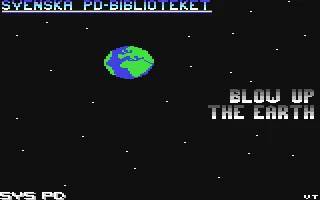 Blow Up The Earth box art