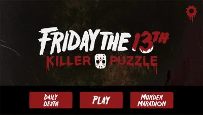 Friday the 13th: Killer Puzzle box art