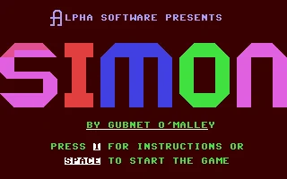 Simon box art