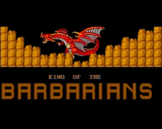 King Of The Barbarians box art