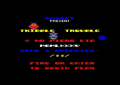 Tribble Trouble box art