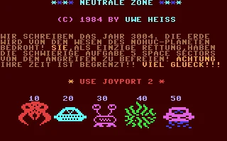 Neutrale Zone box art
