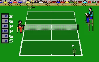 1st Serve Tennis box art
