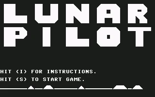Lunar Pilot box art