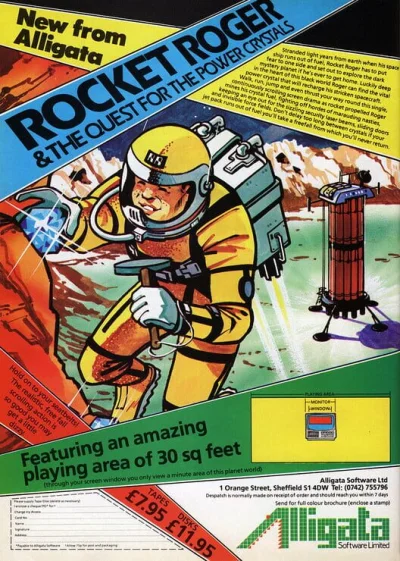 Rocket Roger box art