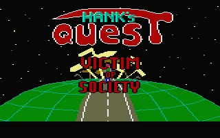 Hank's Quest - Victim Of Society box art