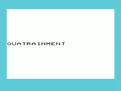 Quatrainment box art