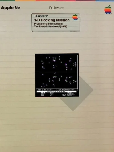 3-D Docking Mission box art
