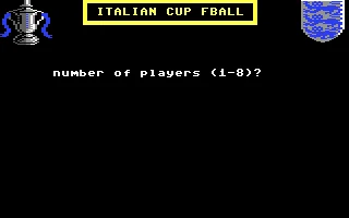 Italian Cup Football box art