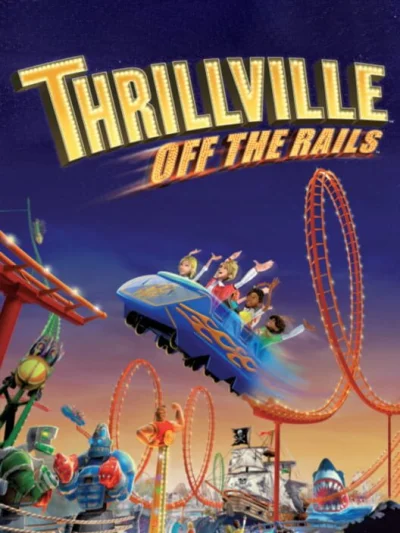 Thrillville - Off the Rails box art