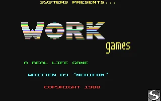 Work Games : A Real Life Game box art
