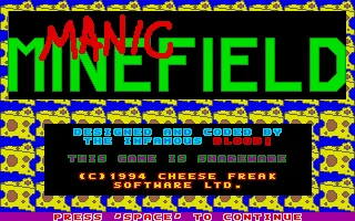 Manic Minefield box art