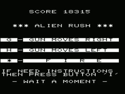 Alien Rush box art