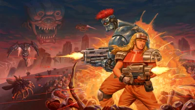 Blazing Chrome box art