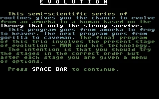 Evolution box art